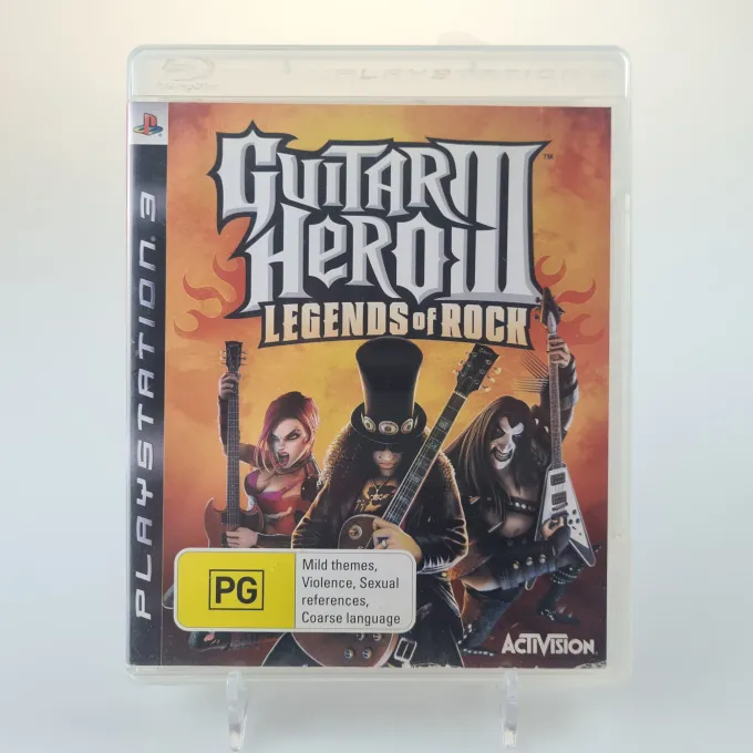 Guitar Hero III Legends of Rock Ps3
