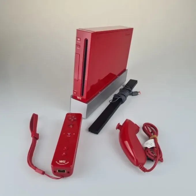 Nintendo Wii Console - Red 25th Anniversary Edition