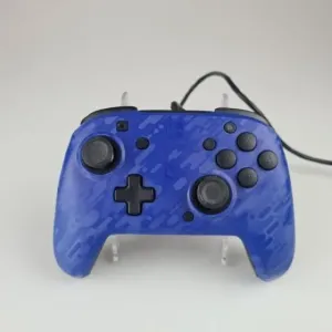 PDP Gaming Wired Pro Controller Blue Camo