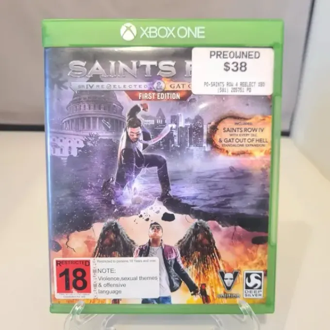 Saints Row 4: Re-Elected + Gat Out of Hell First Edition