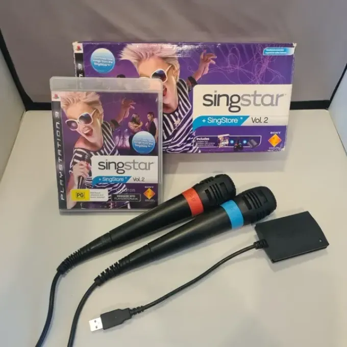 Boxed Singstar Vol 2 - Microphone Bundle